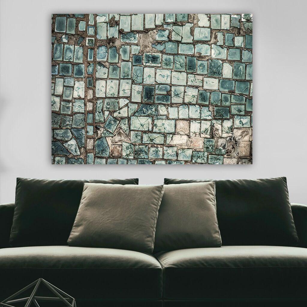 Wallity Декоративна слика на платно, 70x100 см, Шарена