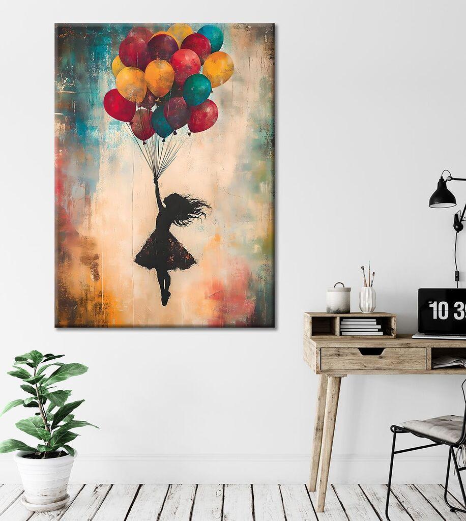 Wallity Декоративна слика на платно, 50x70 см, шарена