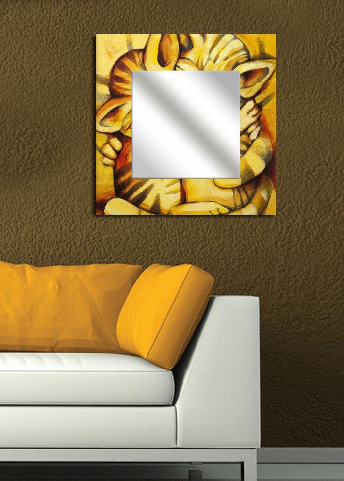 Огледало Wallity MA-1, 50x50 см, во боја