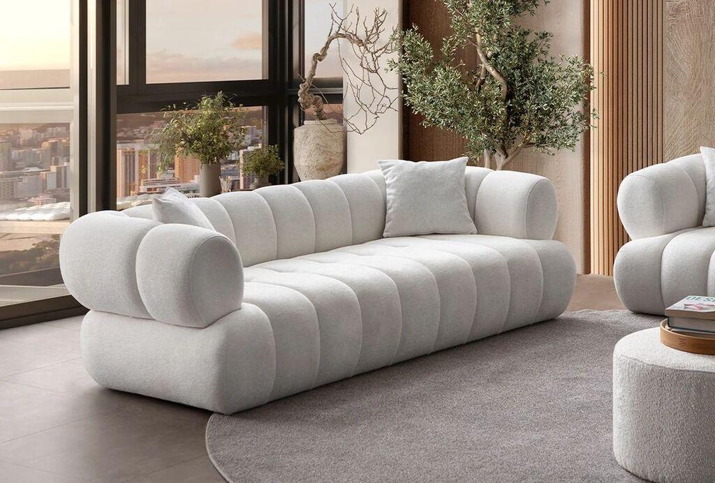 Atelier del Sofa Trosed Petra, 230 см, бела