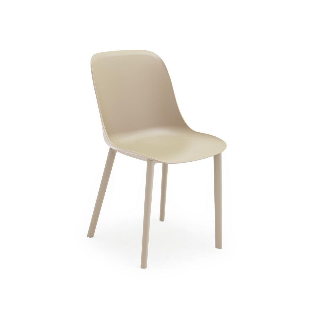 Комплет столчиња Hanah Home Shell-P, 62x51x56 см, 2 парчиња, крем