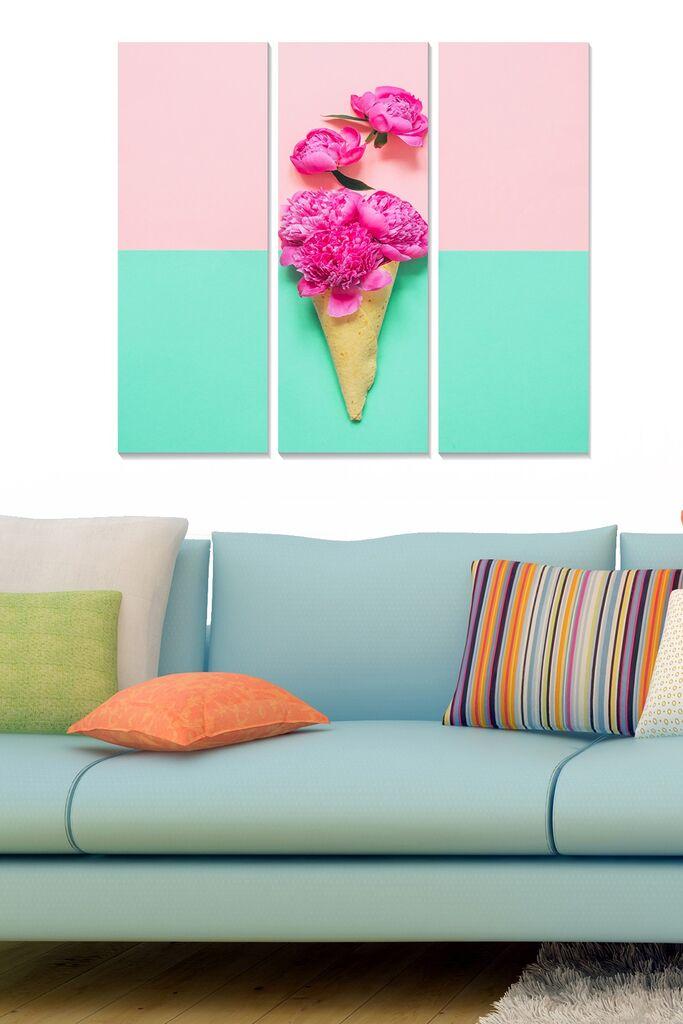 Wallity Сет Слики MDF644687473, 3 Дела