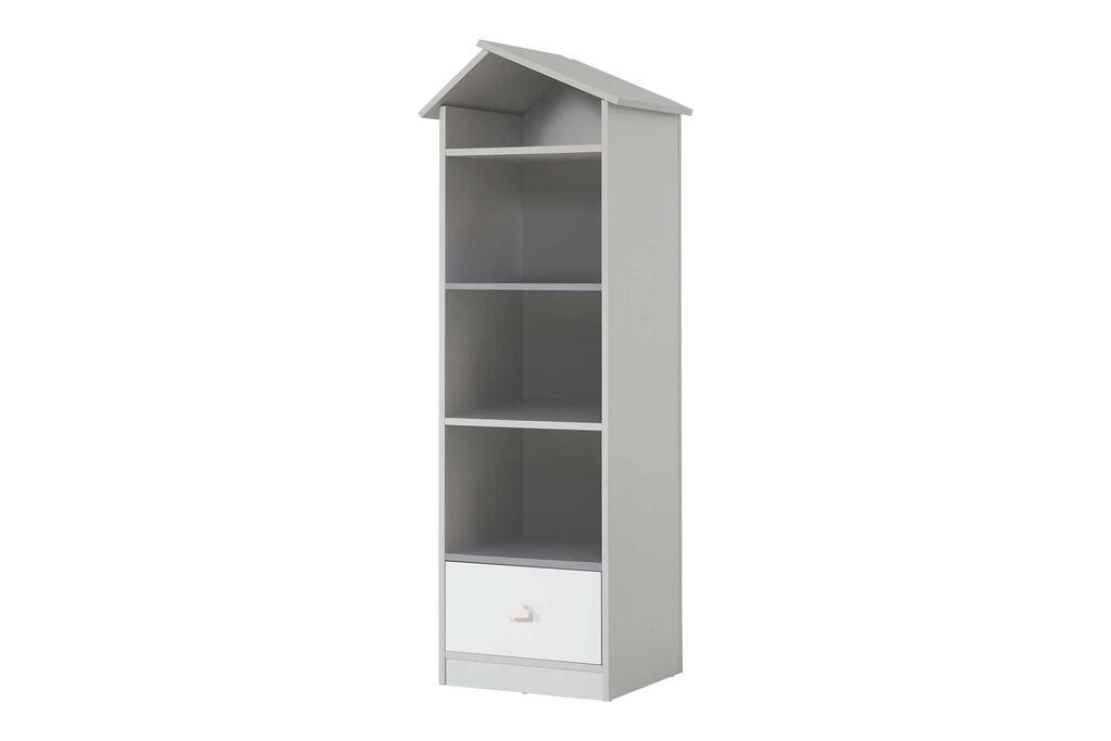 Полица за книги Hanah Home, Ајдер, сива