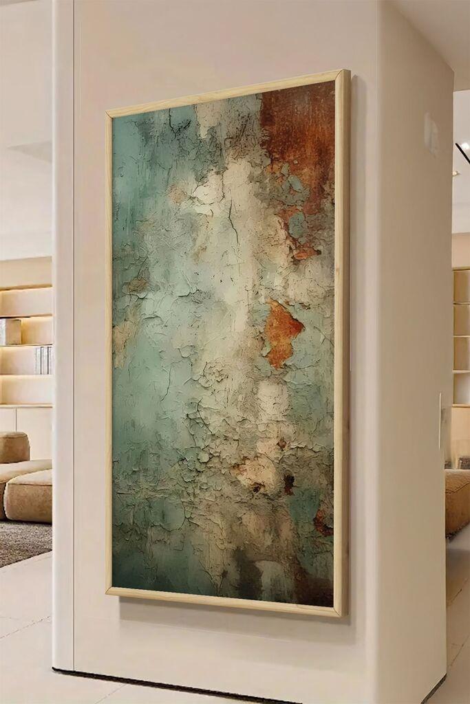 Wallity декоративна врамена слика, 120x50 см, шарена