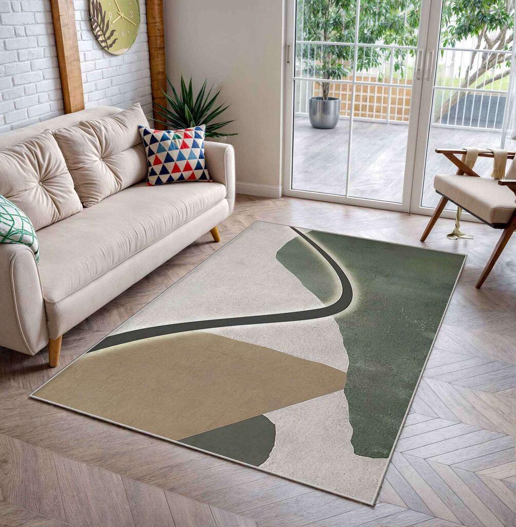 Conceptum Hypnose тепих Shml14, правоаголен, 120x180 cm, маслиново-беж