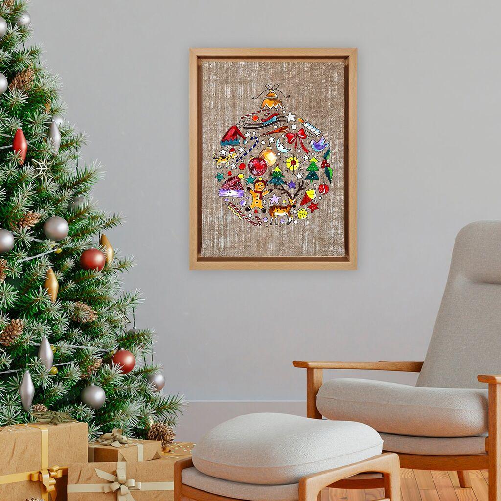 Wallxpert NLJ2800881_4666 Декоративна Слика, 47x67cm