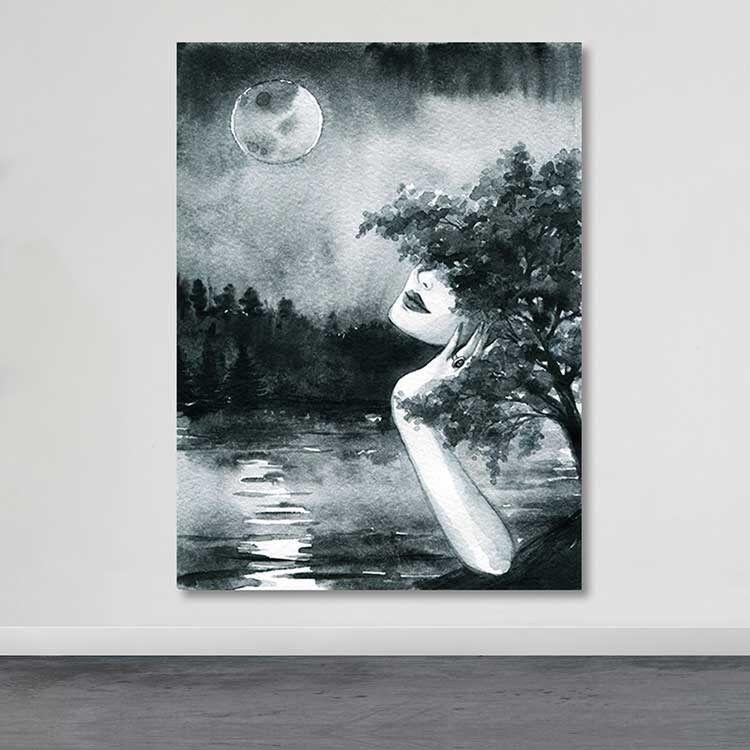 Wallity Слика Kanvas Tablo-132, 70x100 cm