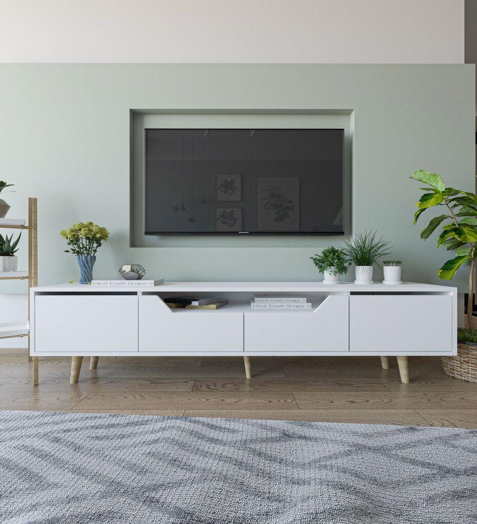 Комода за ТВ Hanah Home Roma 180, бела