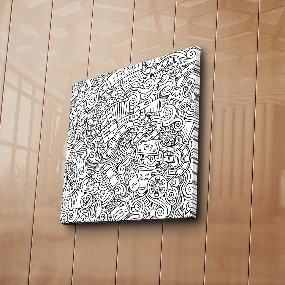 Wallity Слика Kanvas Tablo-134, 50x70 cm