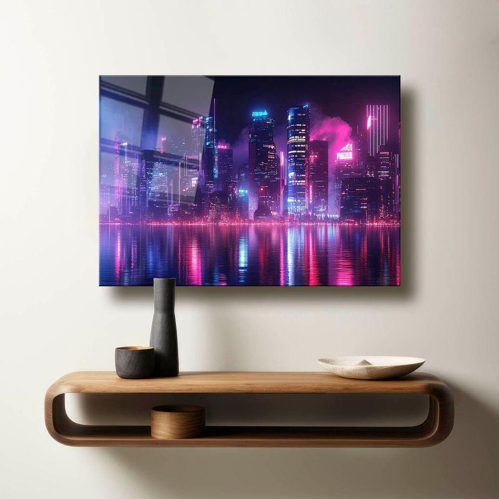 Декоративна слика Wallity на калено стакло, 70x100 см, шарена