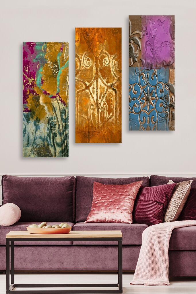 Wallity Сет Слики MDF2578114, 3 Дела