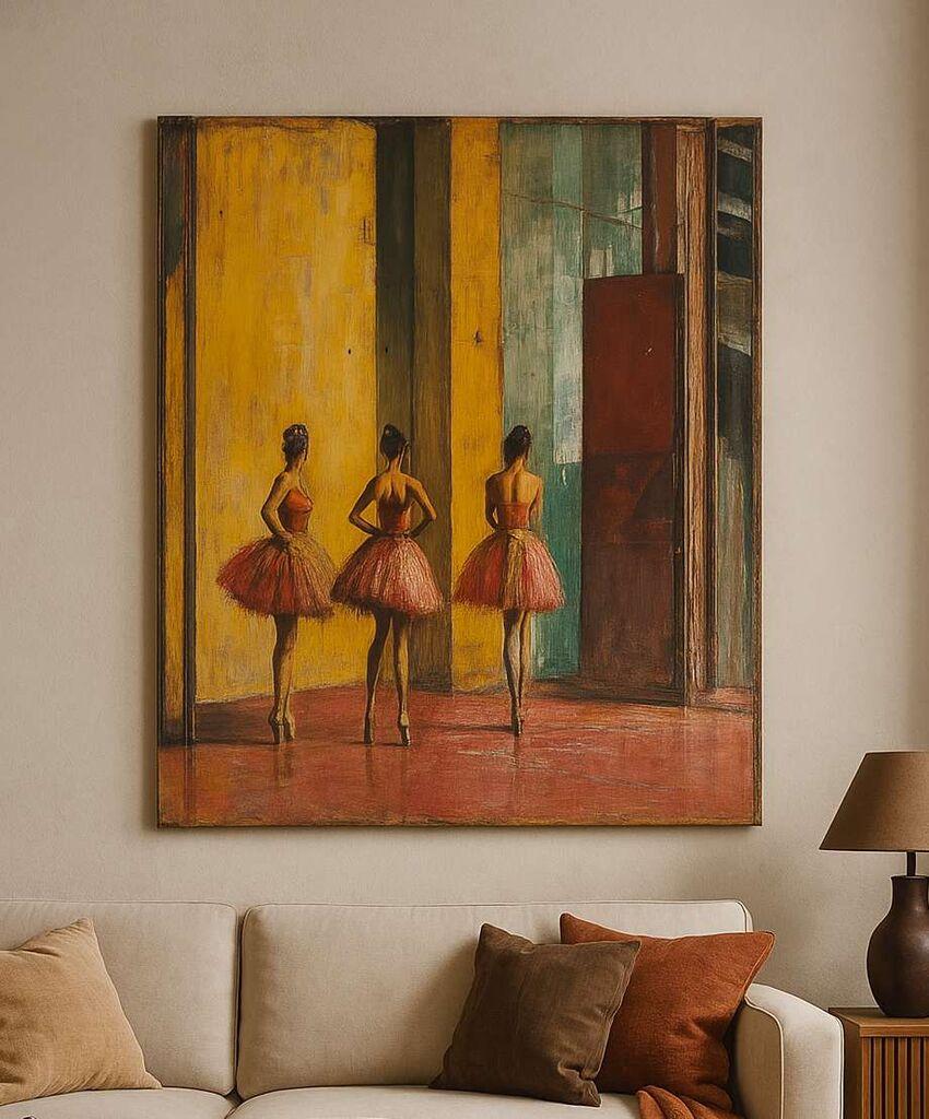 Wallity Декоративна слика на платно, 50x70 см, шарена