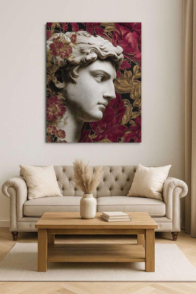 Wallity Декоративна слика на платно, 70x100 см, Шарена