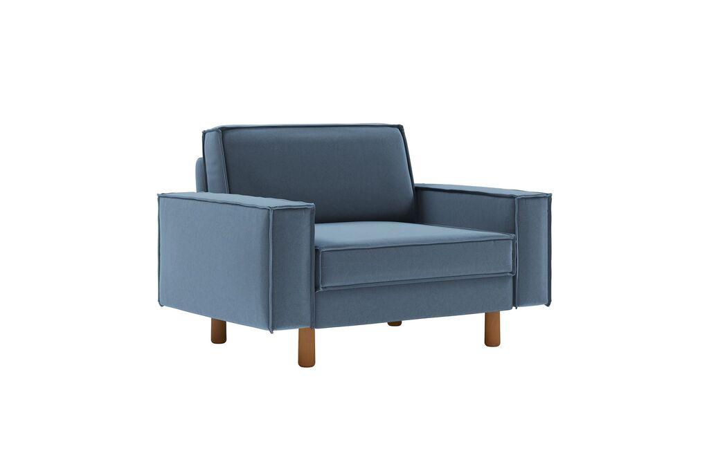 Фотелја Atelier del Sofa Sparrow, двосед, сина