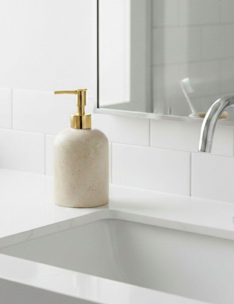 Диспензер за сапун Aberto Design, беж