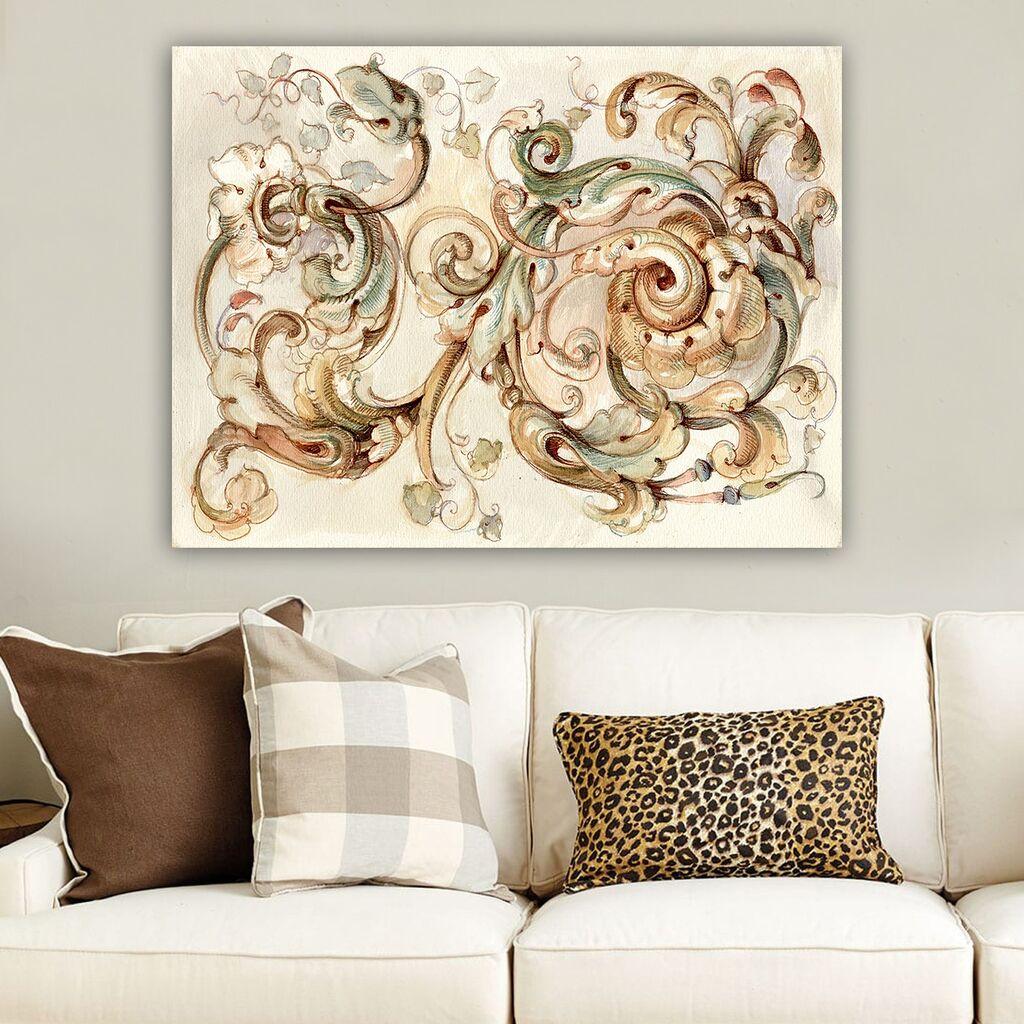 Wallity Декоративна слика на платно, 70x100 см, Шарена