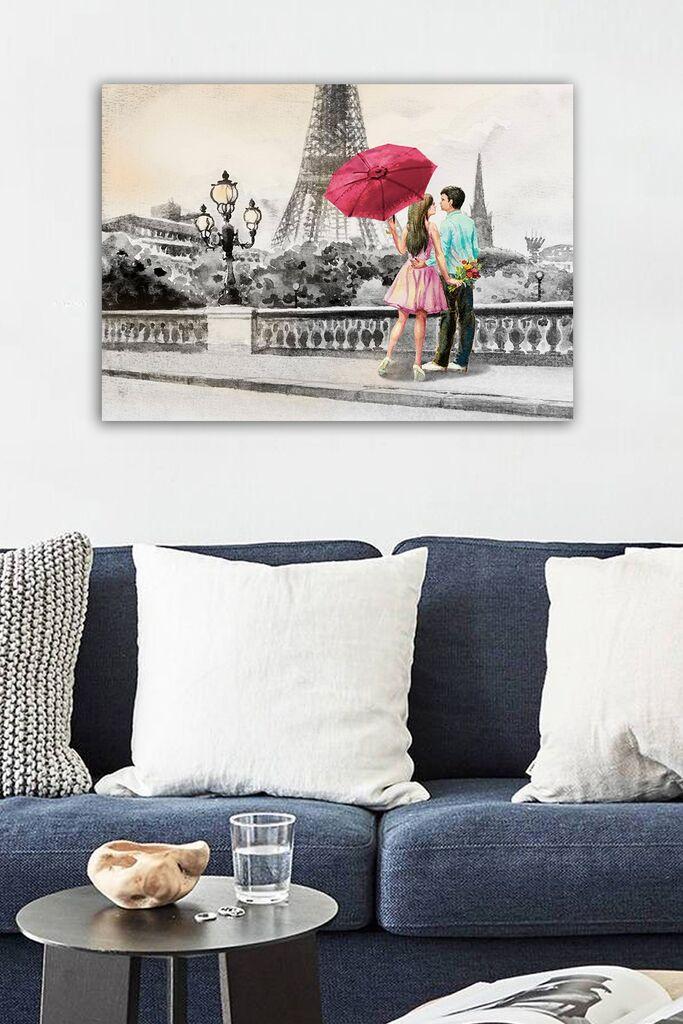 Wallity Слика со LED Осветлување 4040DACT-34, 40x40 cm