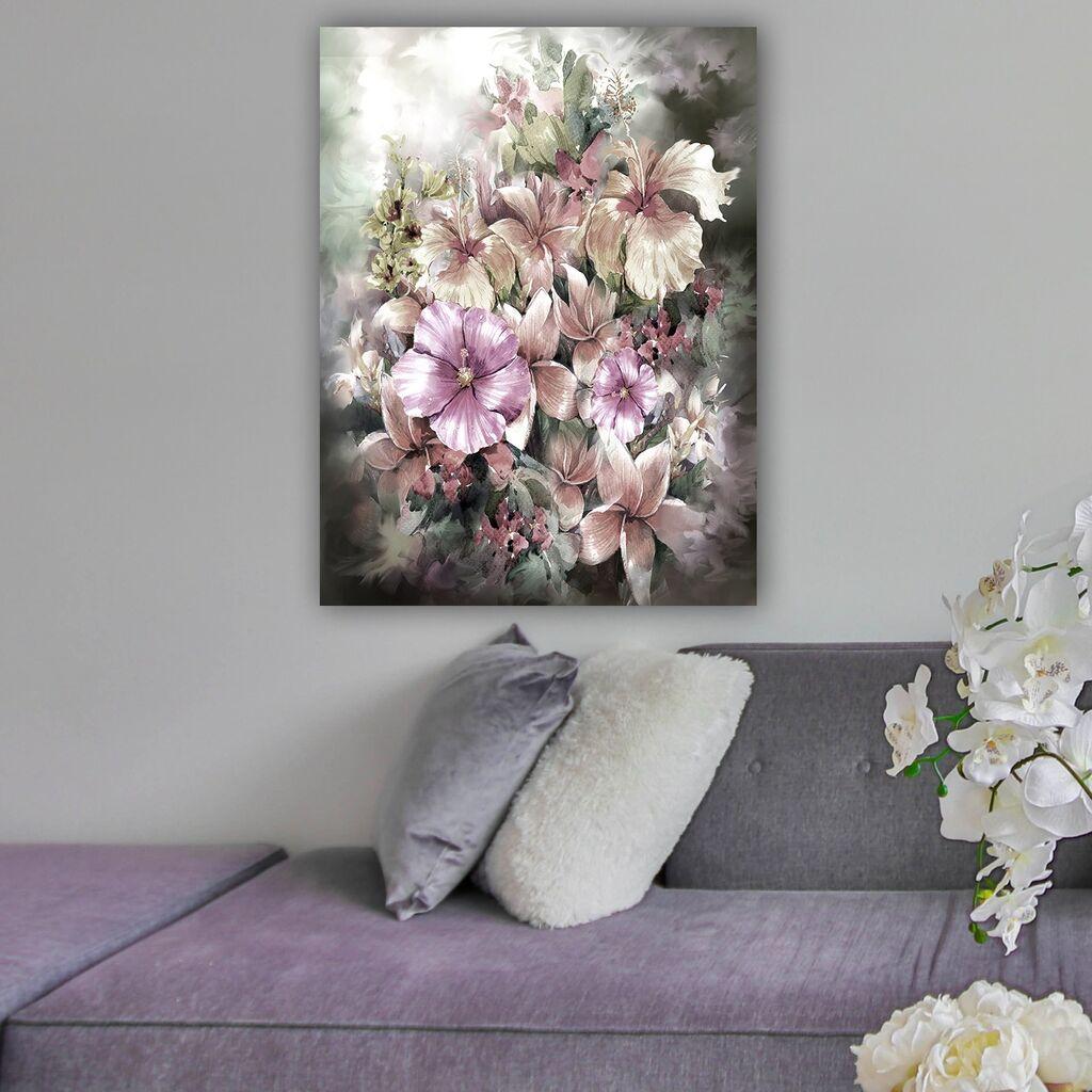 Wallity Декоративна слика на платно, 70x100 см, Шарена