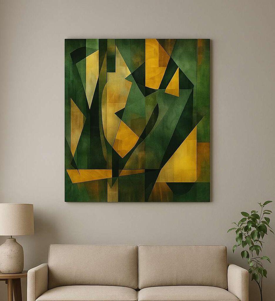 Wallity Декоративна слика на платно, 50x70 см, шарена