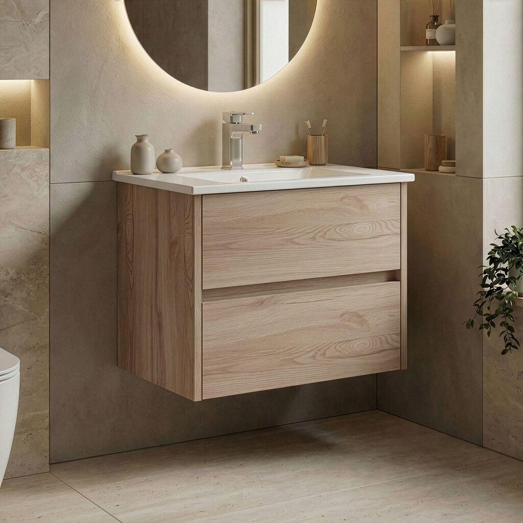 Полица за бања Hanah Home, беж