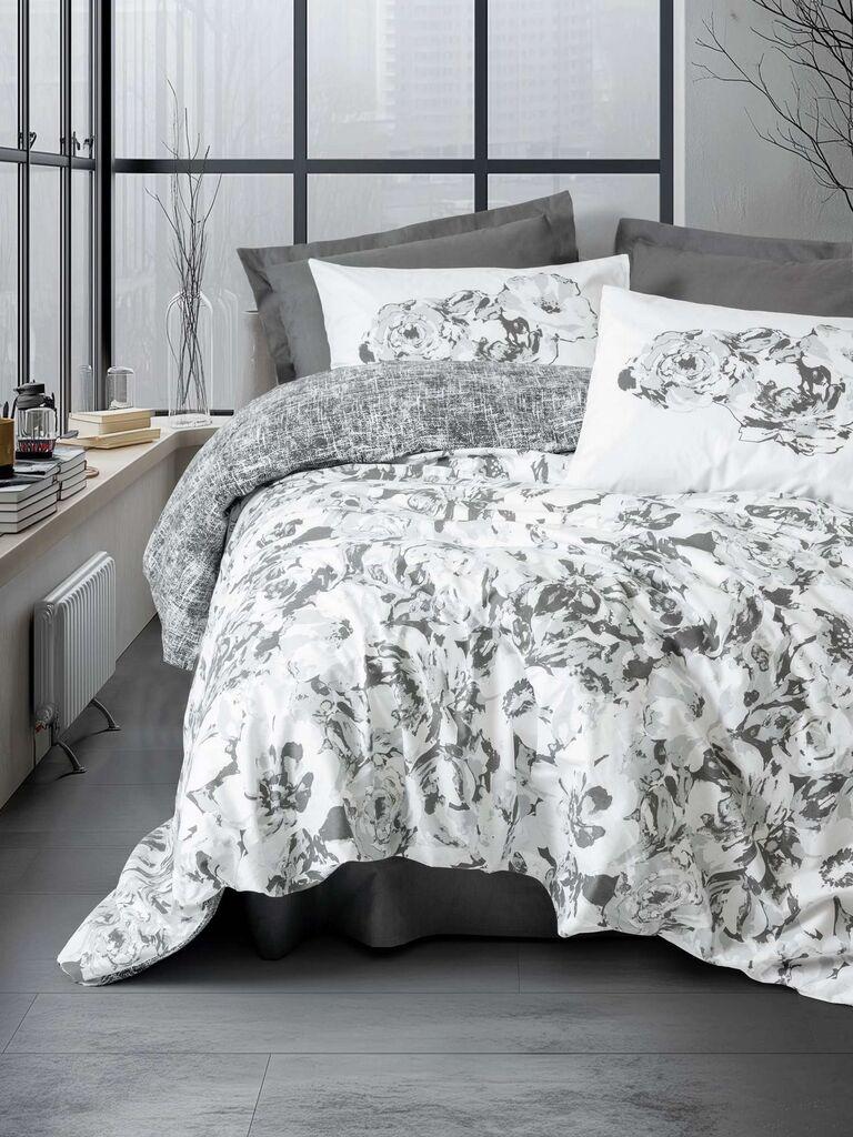Комплет постелнина L'essentiel Maison Florva, 160 x 220 cm, антрацит