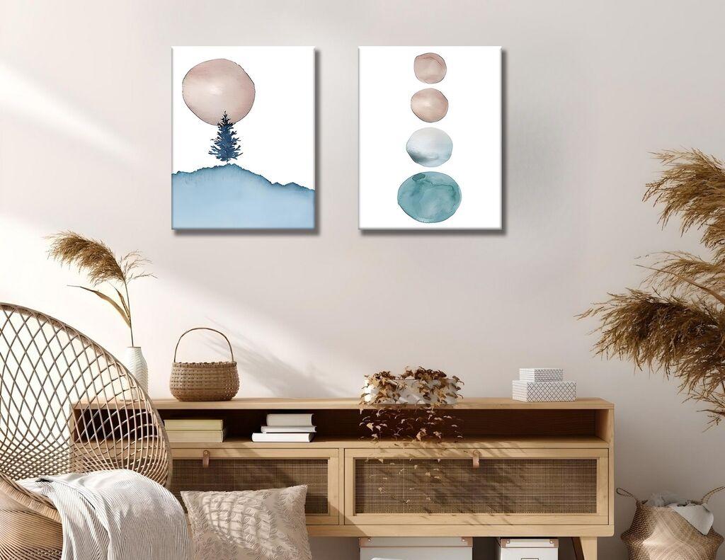 Wallity декорација за ѕид IDC16, 30x40 см, 2 парчиња
