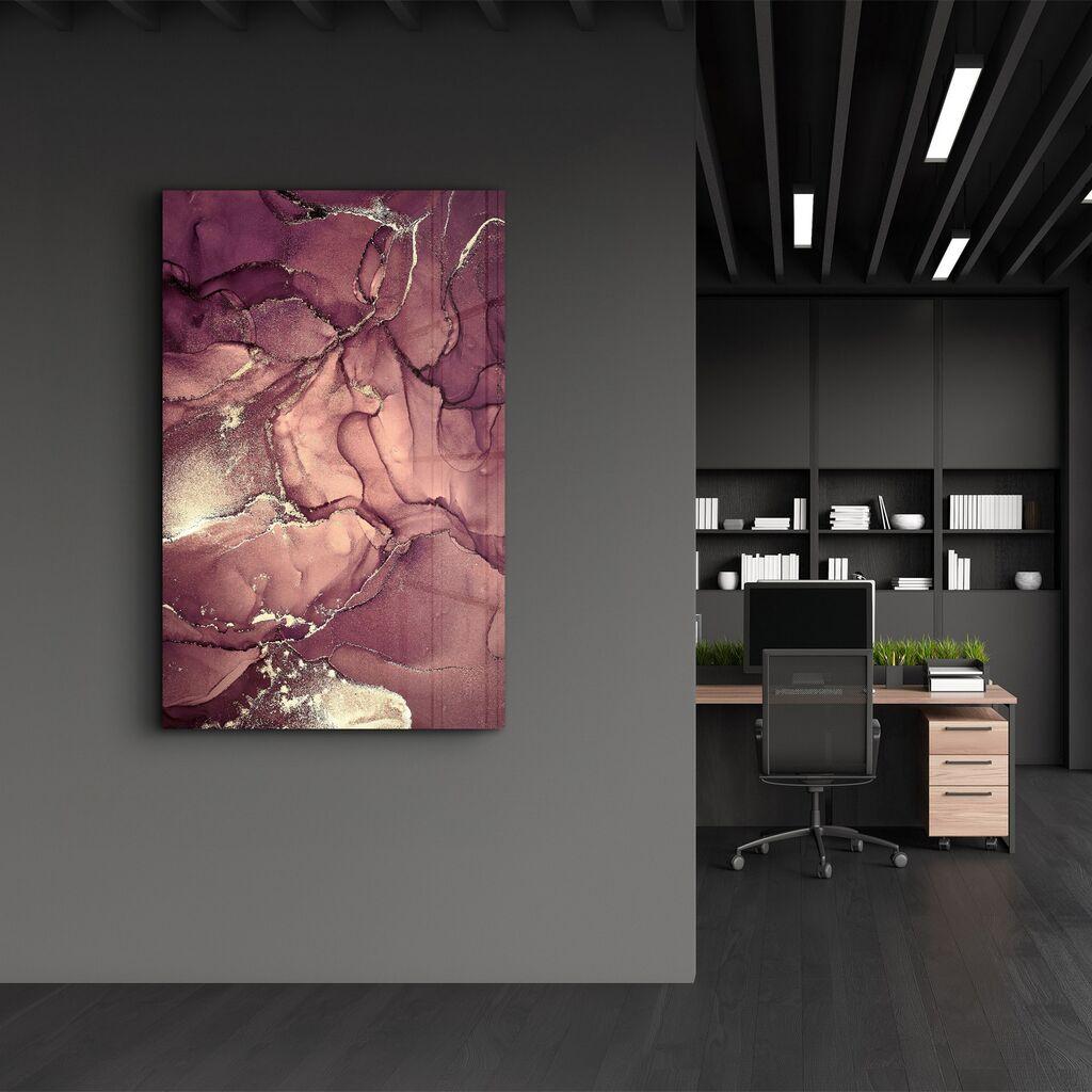 Декоративна слика Wallity на калено стакло, 46x72 см, шарена