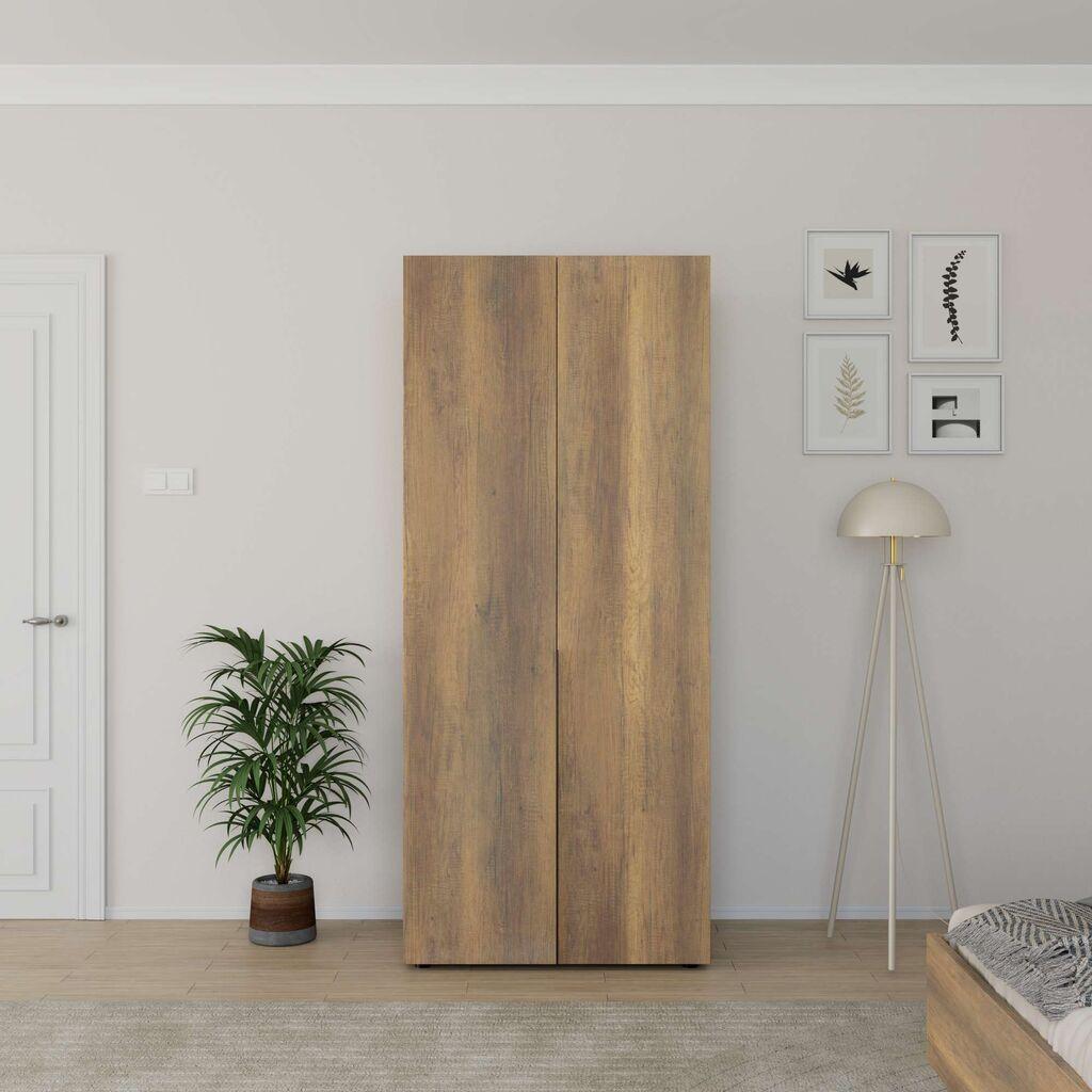 Гардеробер Hanah Home Oryana, 60x121x44 см, кафеава