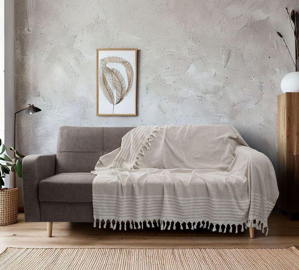 Навлака за софа L'essentiel Maison Sophia, 180x220 см, крем боја