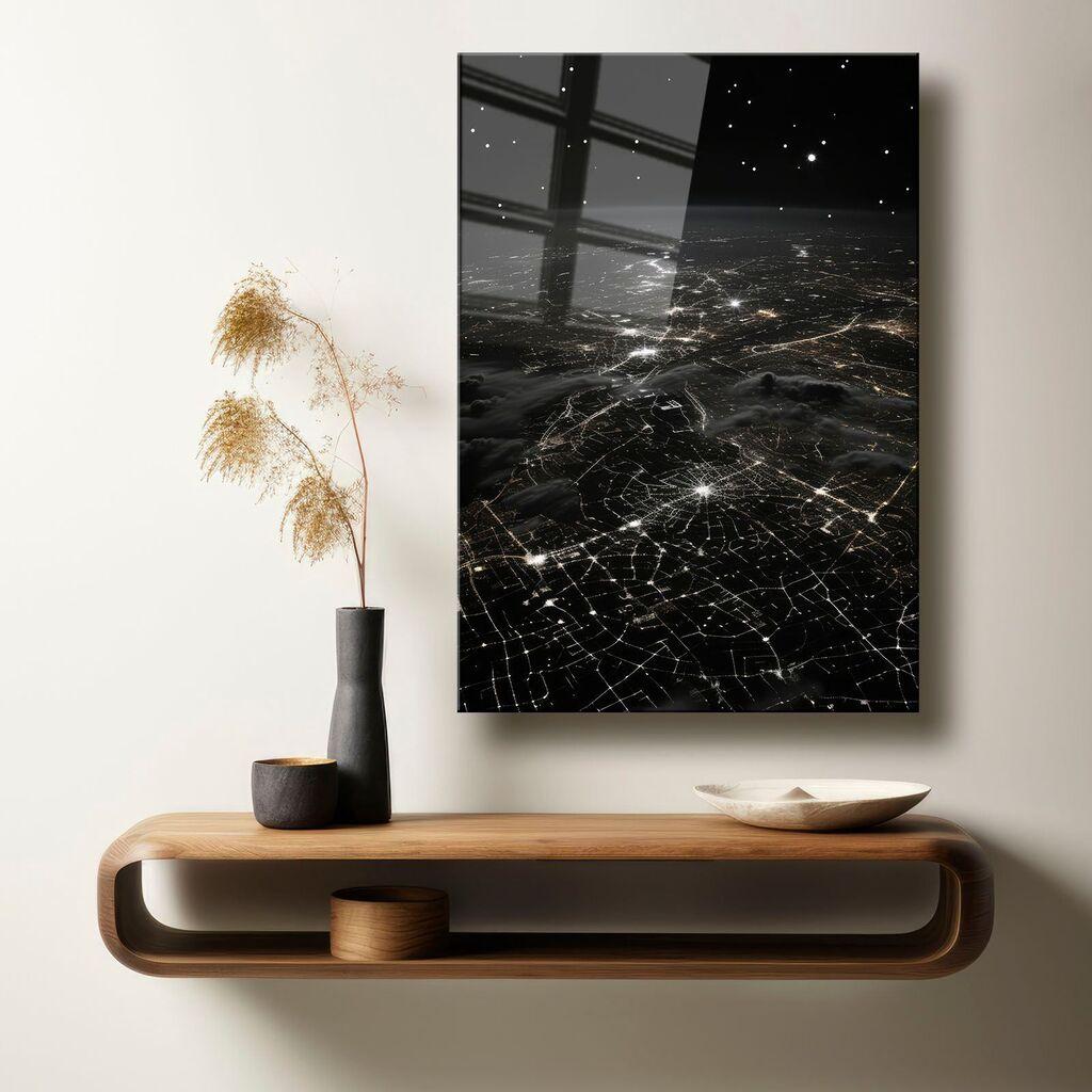 Декоративна слика Wallity на калено стакло, 50x70 см, шарена