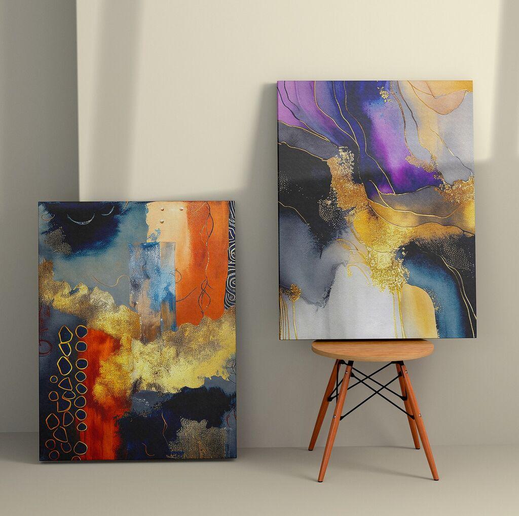 Wallity декорација за dzид 2KNV4366, 50 x 70 см, 2 парчиња