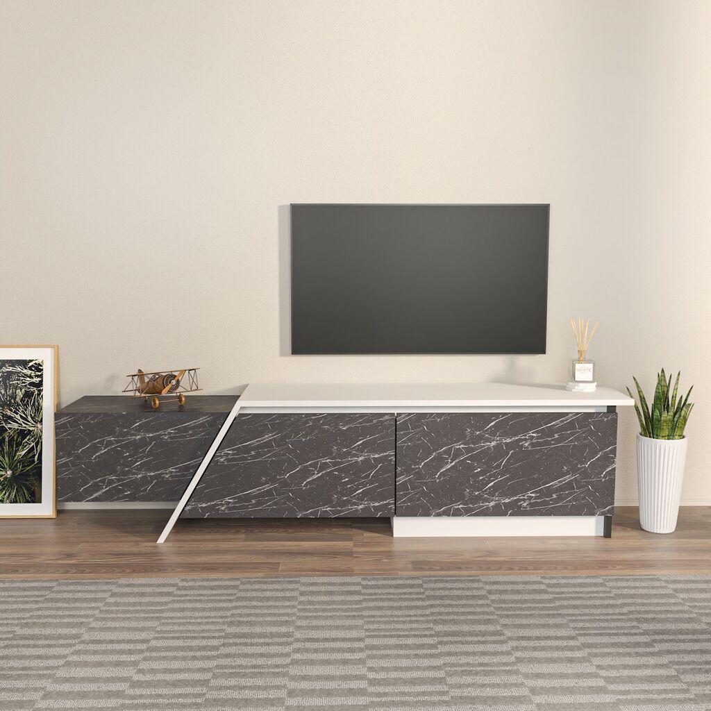 Комода Hanah Home TV Zonas, 180x28,6x35 см, сива