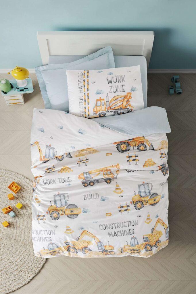 Комплет постелнина L'essentiel Maison за деца Buildo, 160 x 220 см, сина