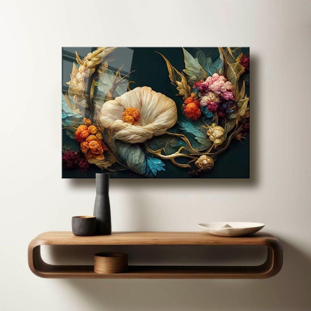 Декоративна слика Wallity на калено стакло, 50x70 см, шарена