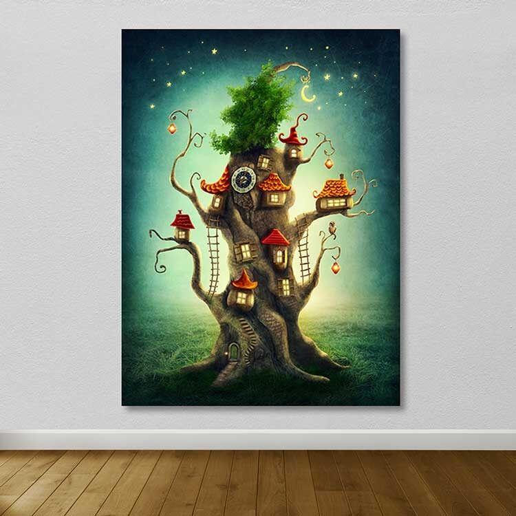 Wallity Слика Kanvas Tablo-36, 70x100 cm