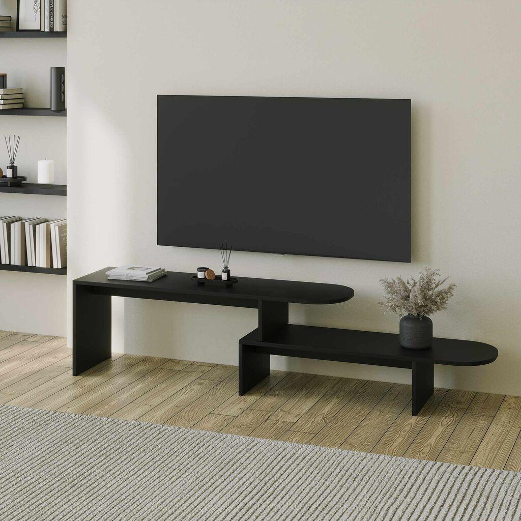 Сложувалка за ТВ кабинет Hanah Home, црна