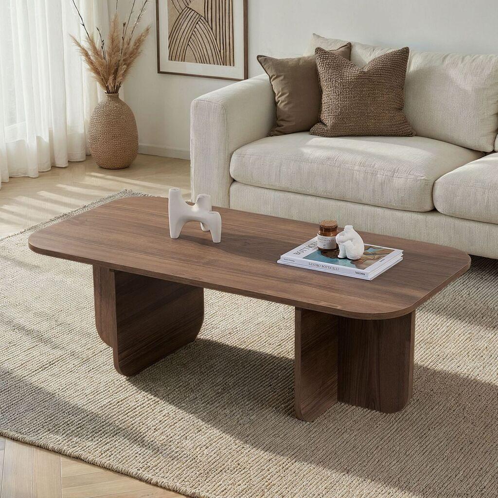 Hanah Home Klub маса Акира, Браун
