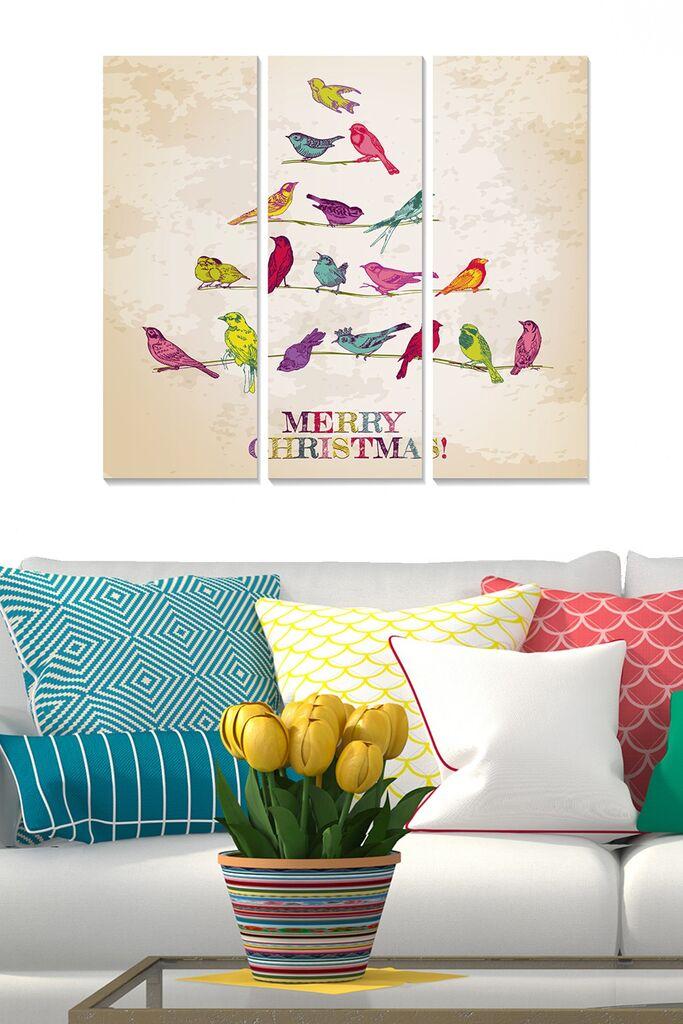 Wallity Сет Слики MDF511595950, 3 Дела