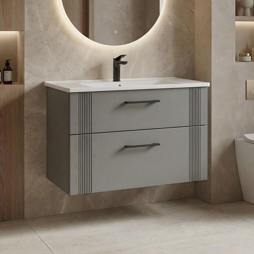 Полица за бања Hanah Home, беж