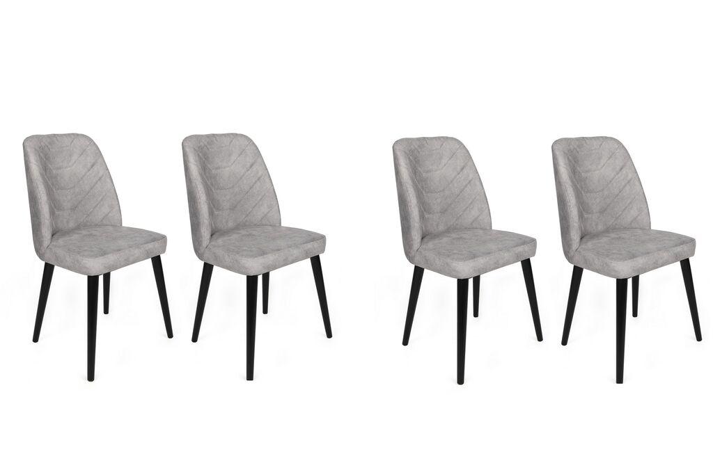 Столици Hanah Home Dallas 524 V4, сиви