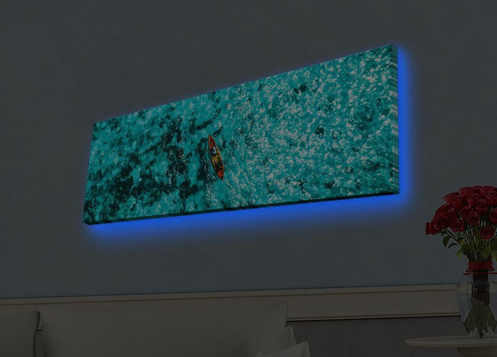 Wallity Слика со LED Осветлување 4570DHDACT-012, 45x70 cm