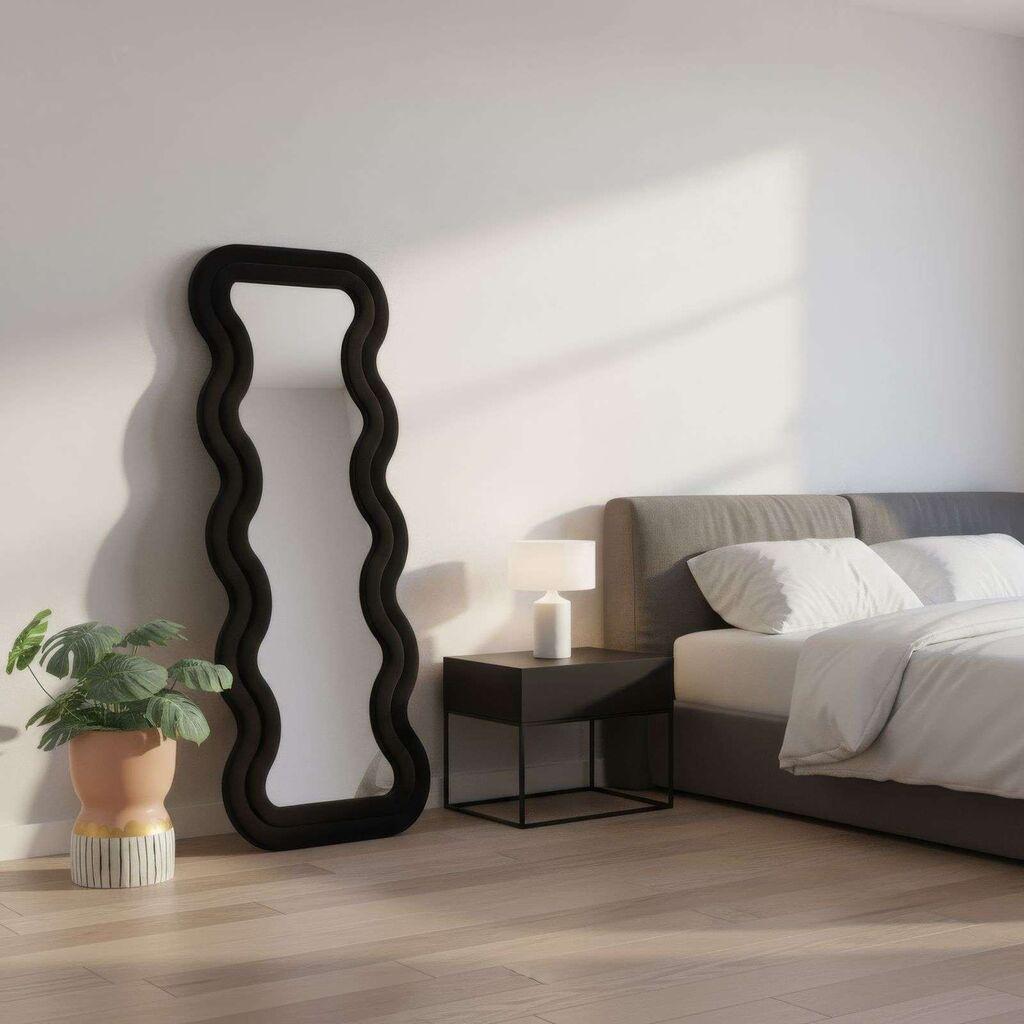 Подно огледало Hanah Home Mundo, 65 см x 170 см, црно