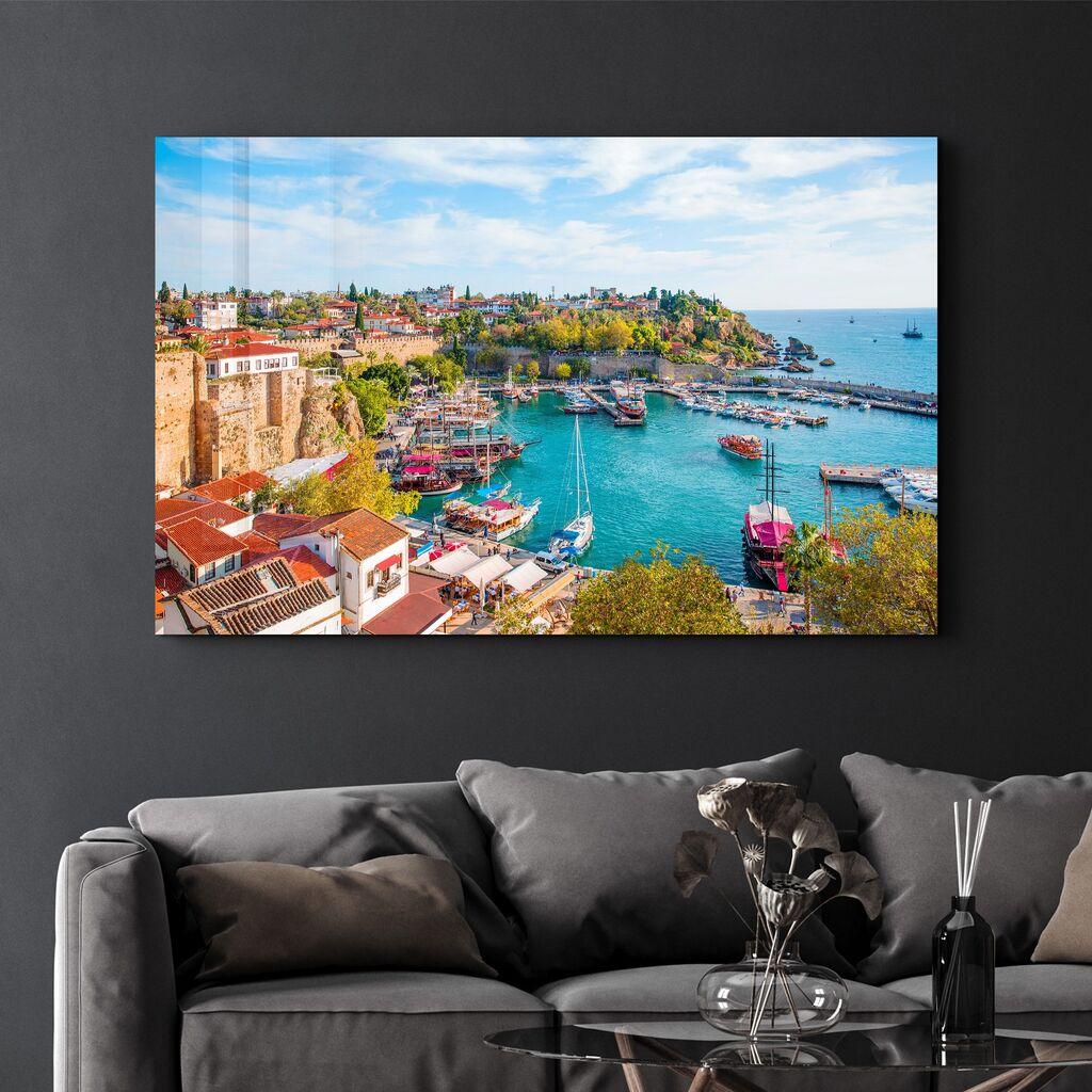 Декоративна слика Wallity на калено стакло, 35x55 см, шарена
