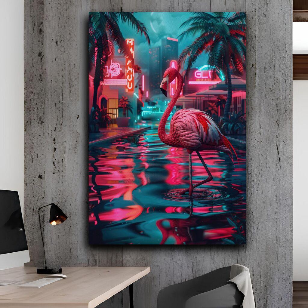 Wallity Декоративна слика на платно, 70x100 см, Шарена