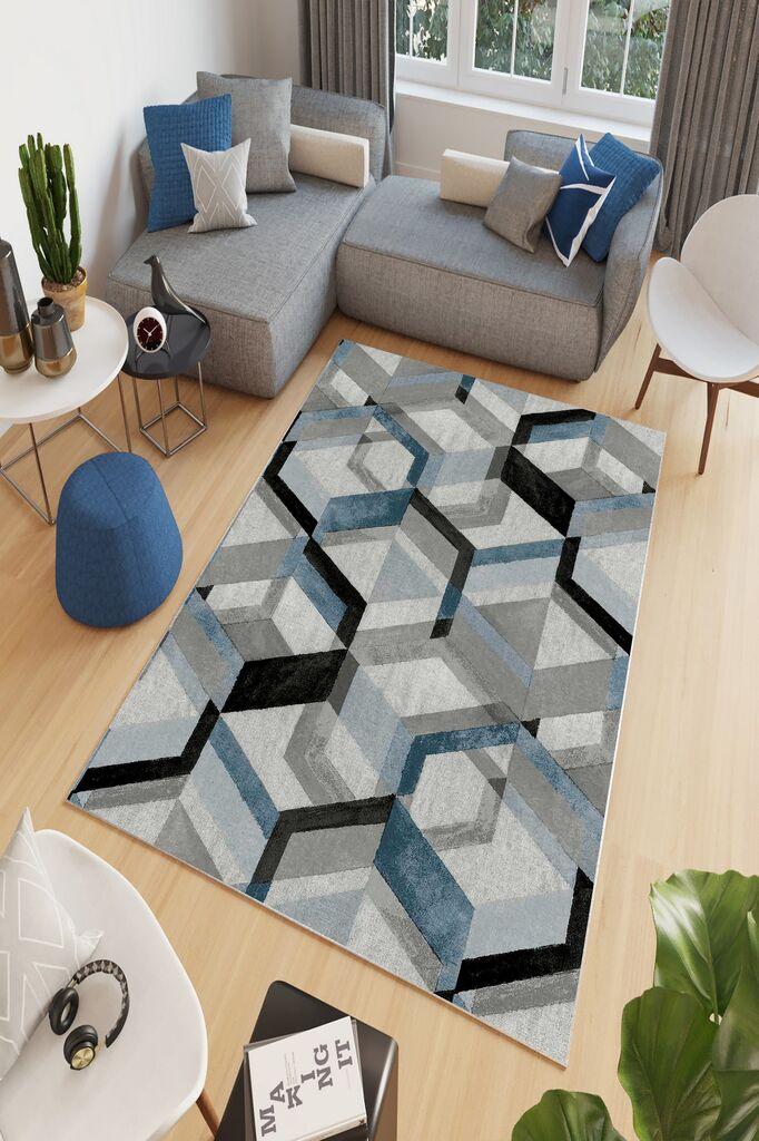 Conceptum Hypnose Тепих, 100x200cm, Сив