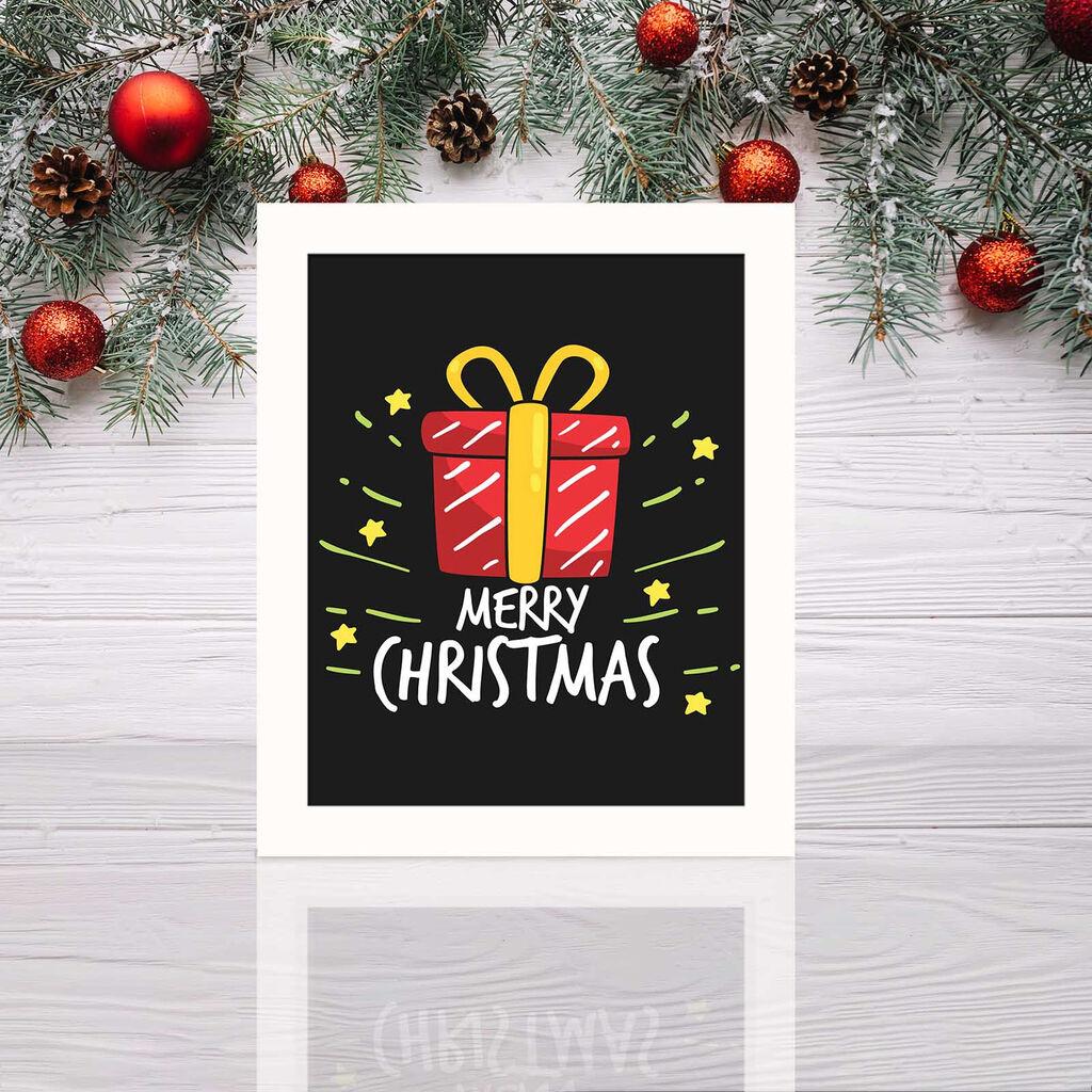 Wallxpert BCTNOEL 009 Декоративна Слика, 23.5x28.5cm