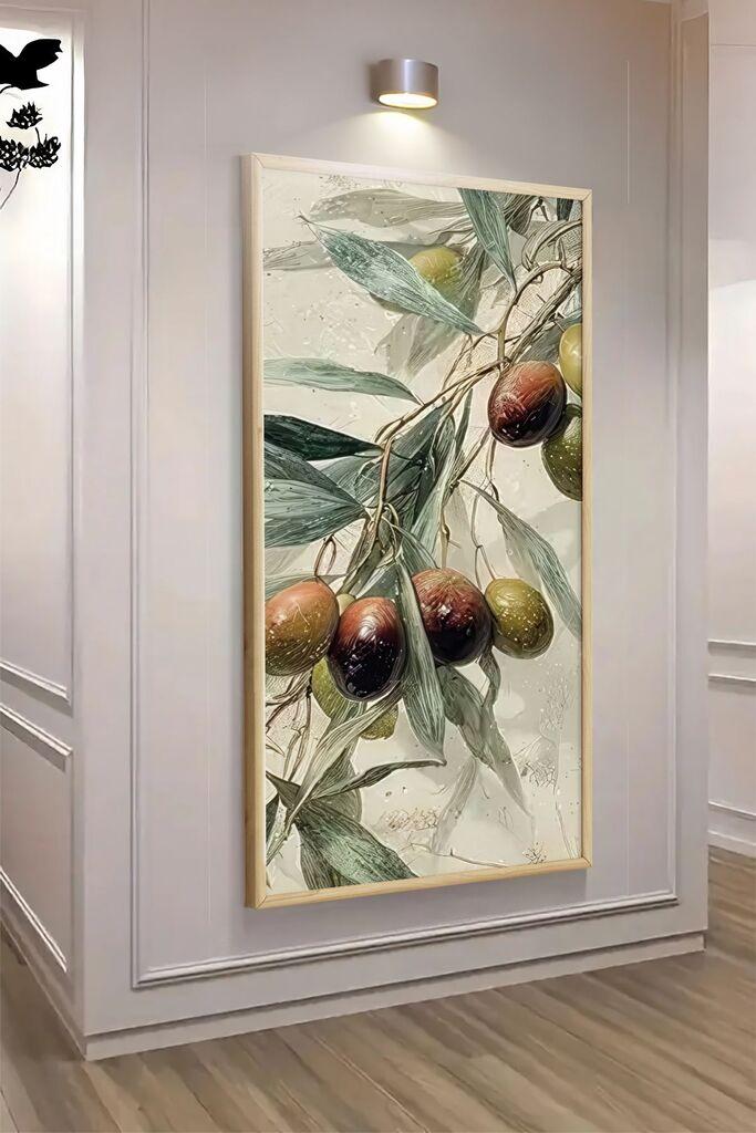Wallity декоративна врамена слика, 120x50 см, шарена