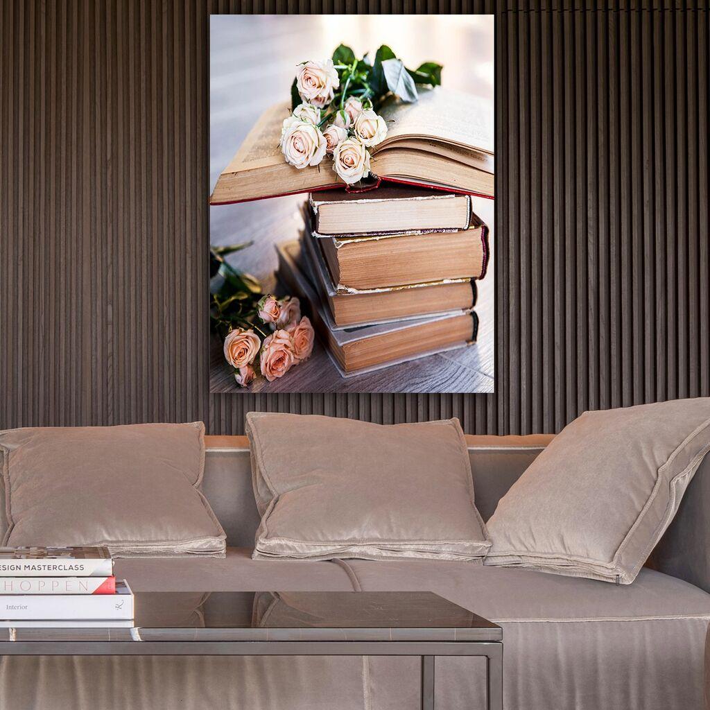 Wallity Декоративна слика на платно, 70x100 см, Шарена
