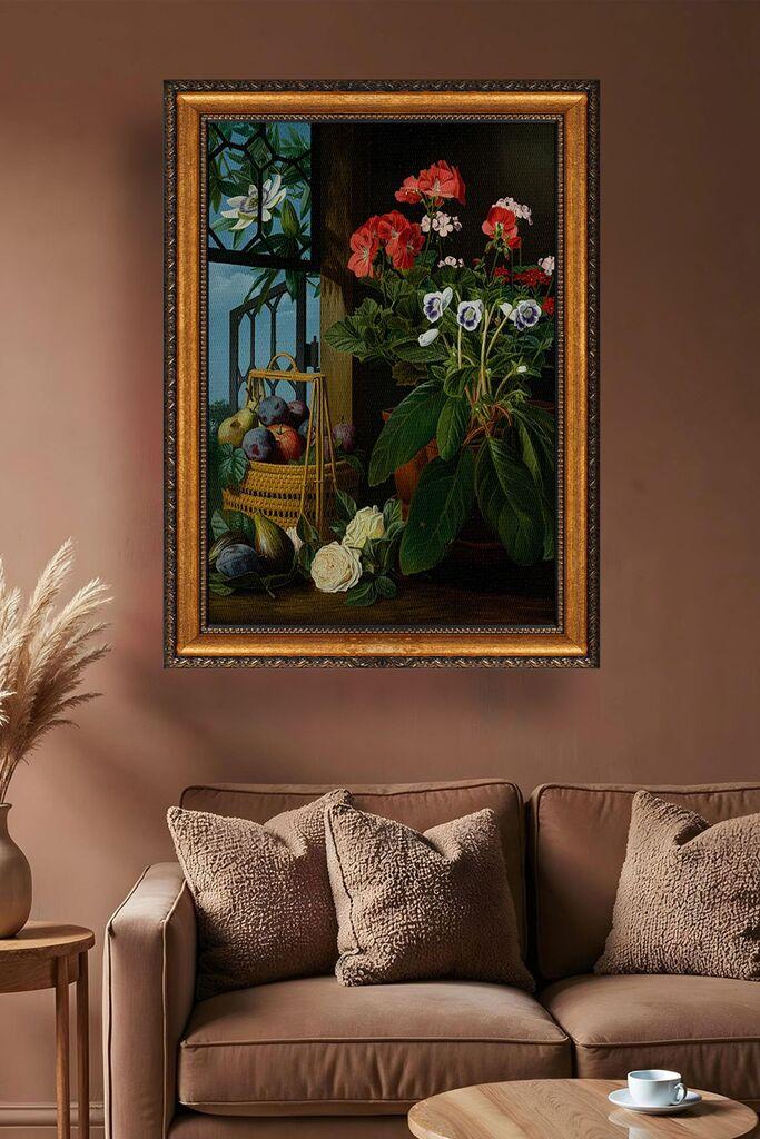 Wallity декорација за ѕид ATCRCVCNVSMDL24, 40 x 60 см, шарена