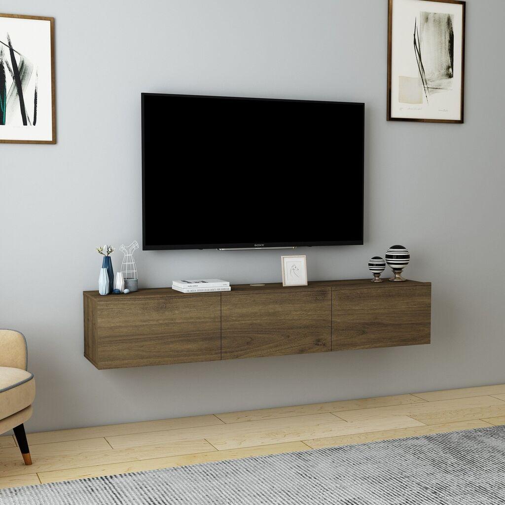 Комода за ТВ Hanah Home Denby, 160x29,6x31,4 см, орев